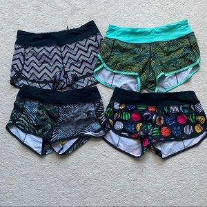 $60 FOR ALL 4 Lululemon Shorts